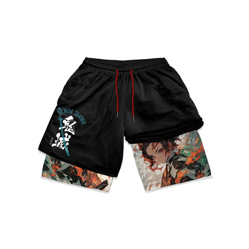 Anime Workout Shorts