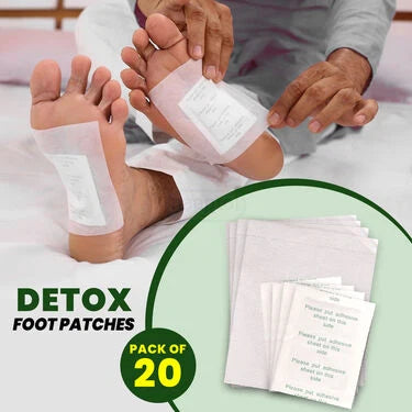 Detox Foot Patches 20 Pcs Detox Foot Pads