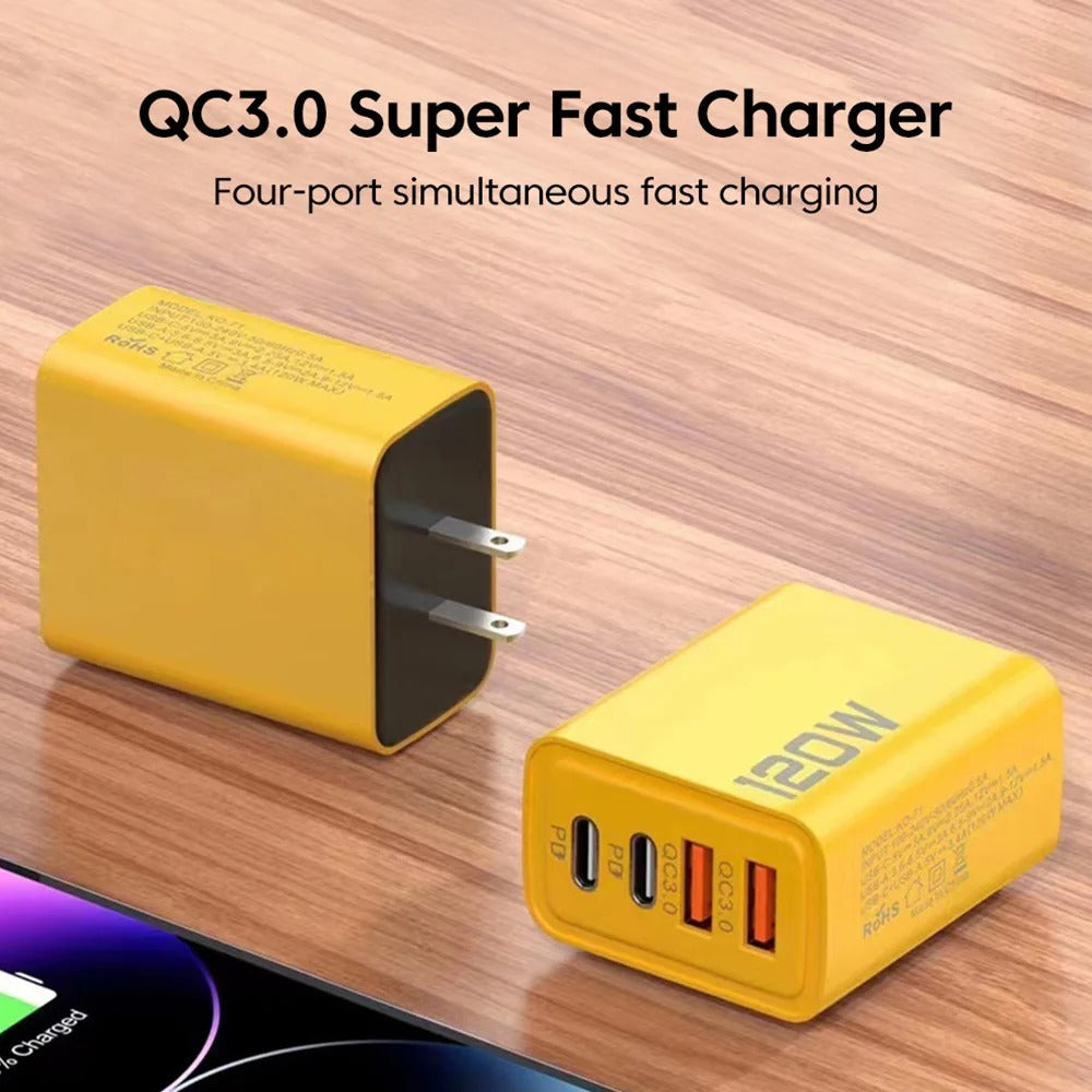 Total 120W USB Type C Charger