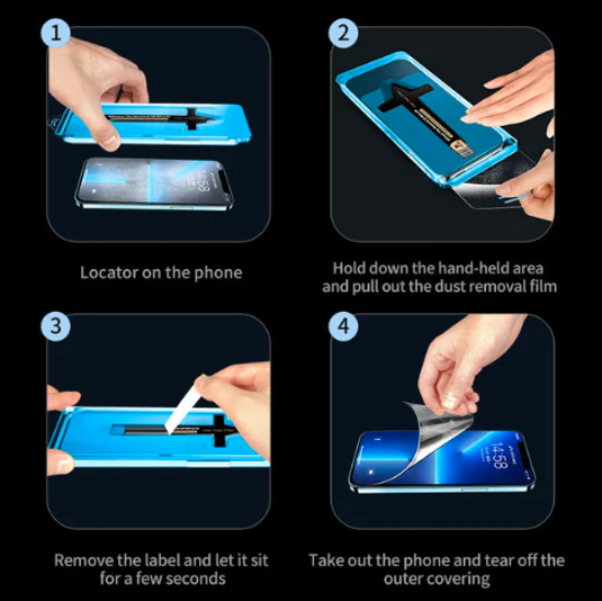 IPHONE Invisible Artifact Screen Protector