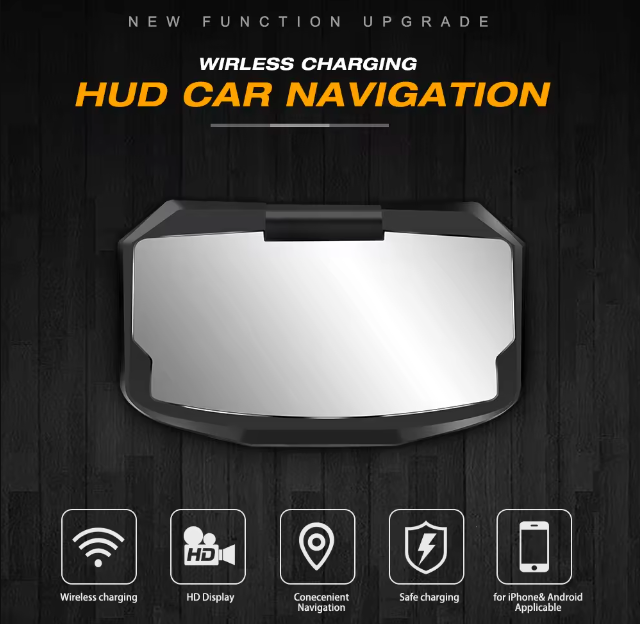 Car Wireless Charger with Mirror