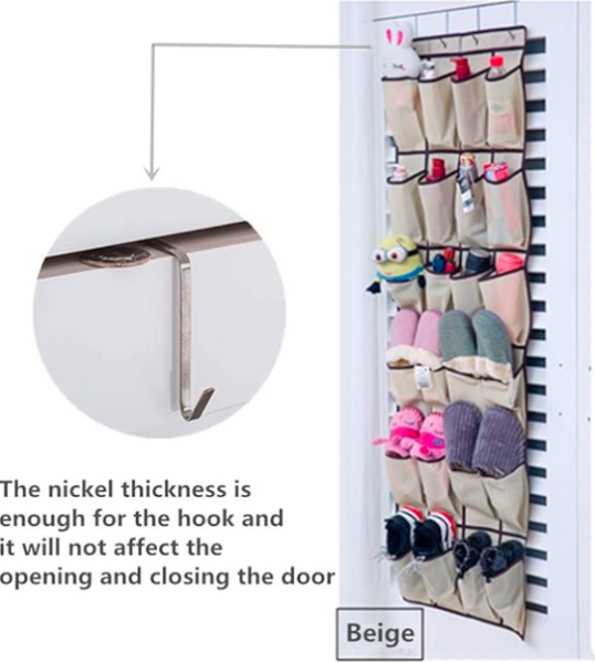 Door Hanging Shoes Organizer