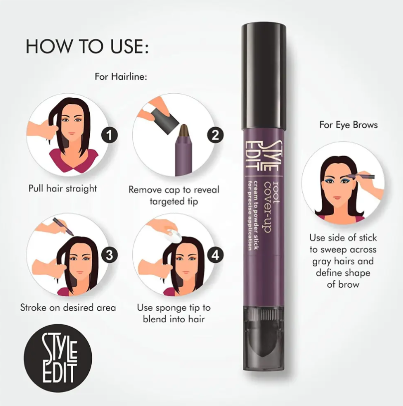 Root cover up dye pen