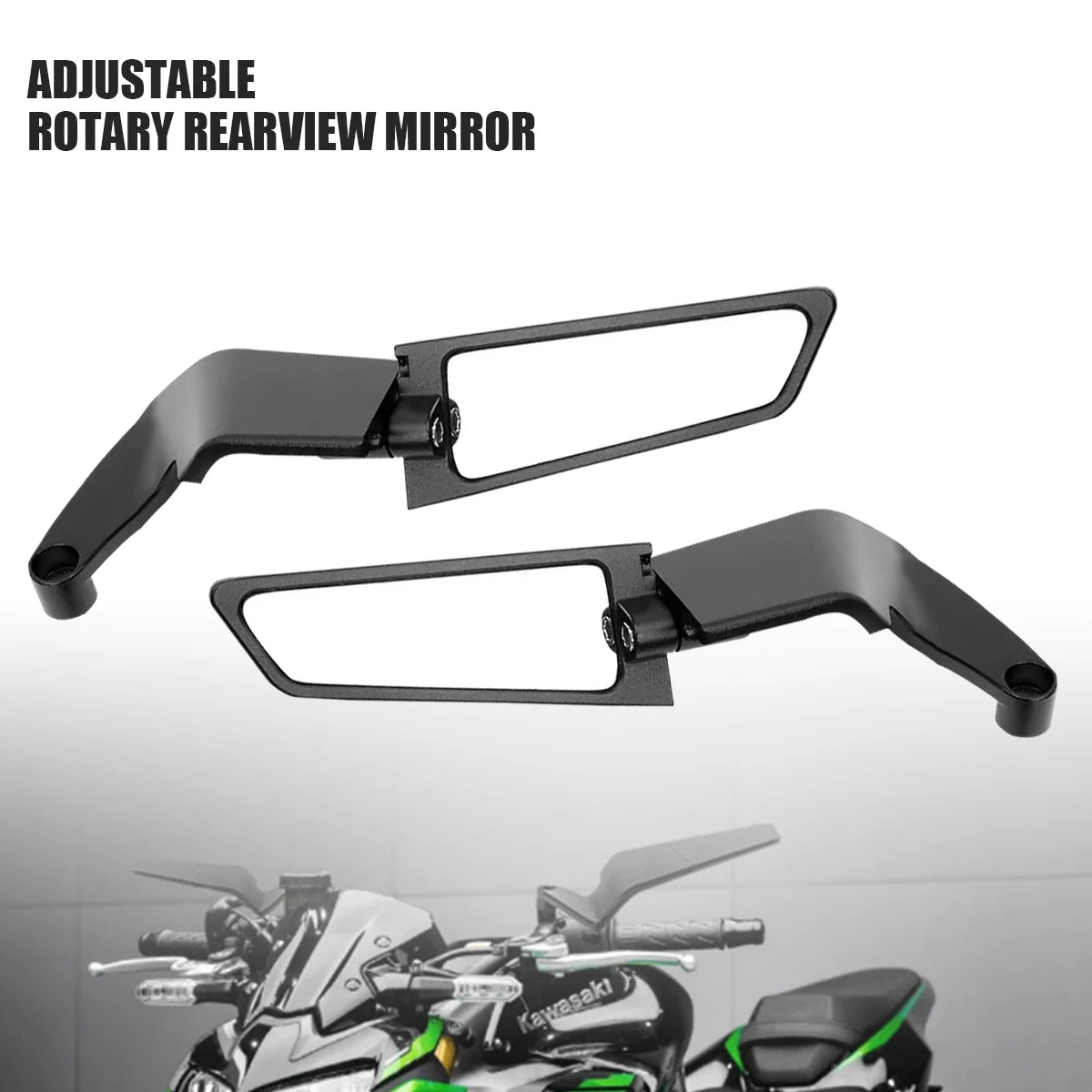 Modified Rearview Mirror for Motorbikes (Pack of 2)