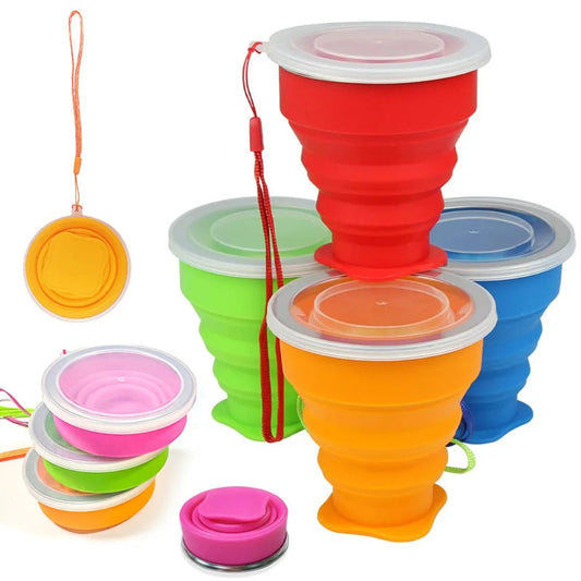 Portable Silicone Cup for On-the-Go Convenience