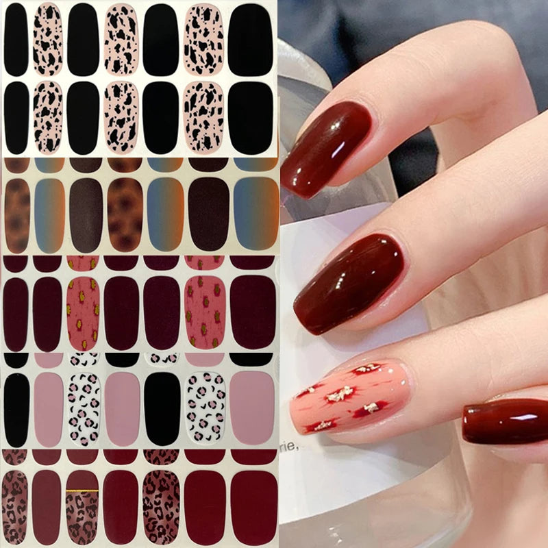 DESIGN GEL NAIL STICKERS